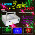 Đèn Laser 2 Mắt 3 Màu 6 Hiệu ứng