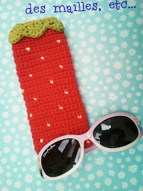 Etui à lunettes au crochet