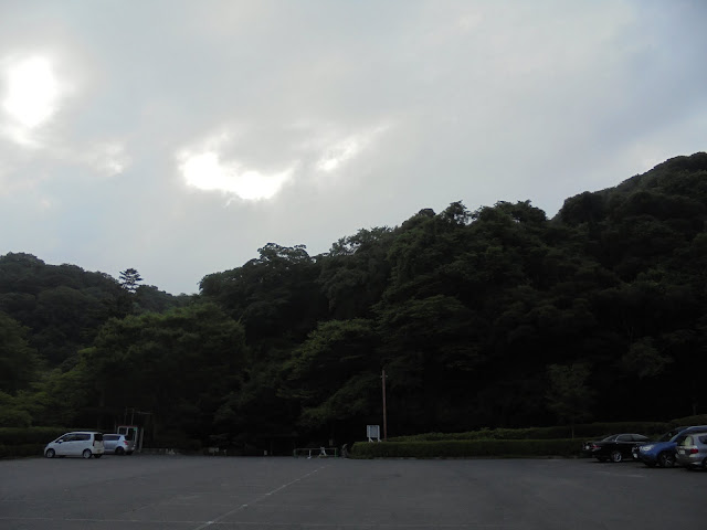 湊山公園の駐車場