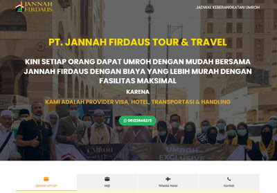 website travel umroh jannah firdaus