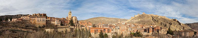 Albarracín, Teruel, Aragón, panorámica