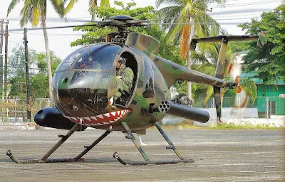 MG-520, Philippine Air Force, Light Attack Helicopter.