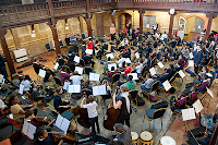 Stockwell Children's Orchestra in rehearsal, photo Reynaldo Trombetta