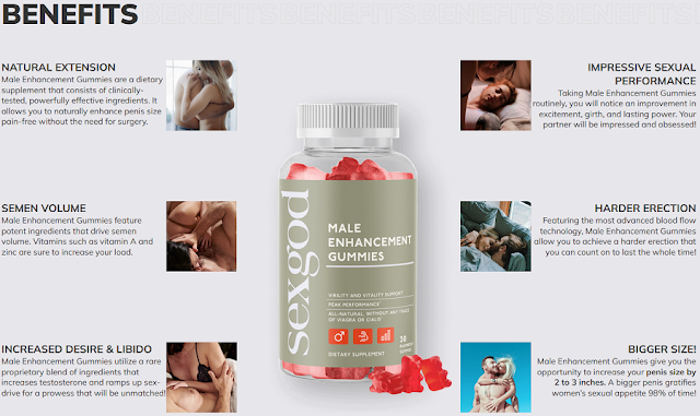 Sexgod Male Enhancement Gummies - Be Sexually Ready 24/7 And Longer Sexual  Staying Power! - Produtor - Eventos e Conteúdos na Sympla