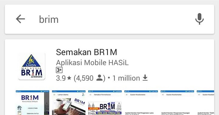 BARU DAPAT BRIM 2018 KEMASUKAN FASA PERTAMA - Ceritera Si 