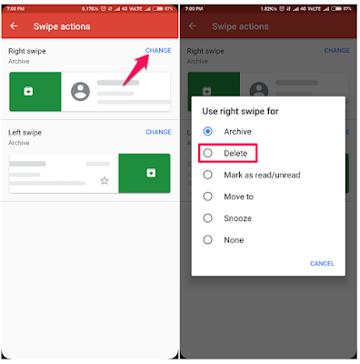Cara Mengganti Opsi Swipe Pada Aplikasi Gmail menjadi Swipe untuk Hapus  √ Cara Mengganti Opsi Swipe Pada Aplikasi Gmail menjadi Swipe untuk Hapus