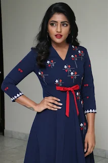 Actress Eesha Rebba Stills at Ragala 24 Gantallo Interview