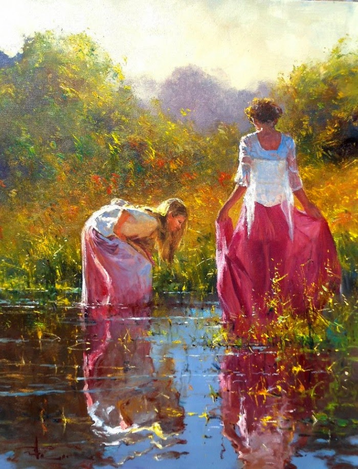 Художник-импрессионист. Robert Hagan