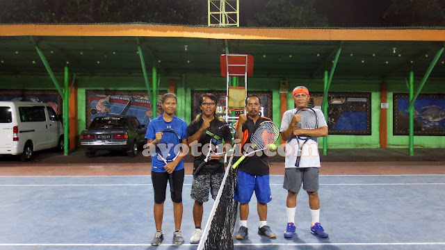 Indar Yanto dan Andriya Frederica saat try out ke Muzukha Sport Kediri