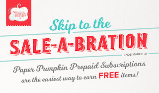 Craft with Beth: Paper Pumpkin Promotion for 2017 Sale-A-Bration Skip to the Fun Graphic