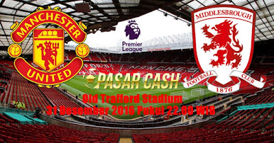 Prediksi Skor Manchester united vs Middlesbrough 31 Desember 2016