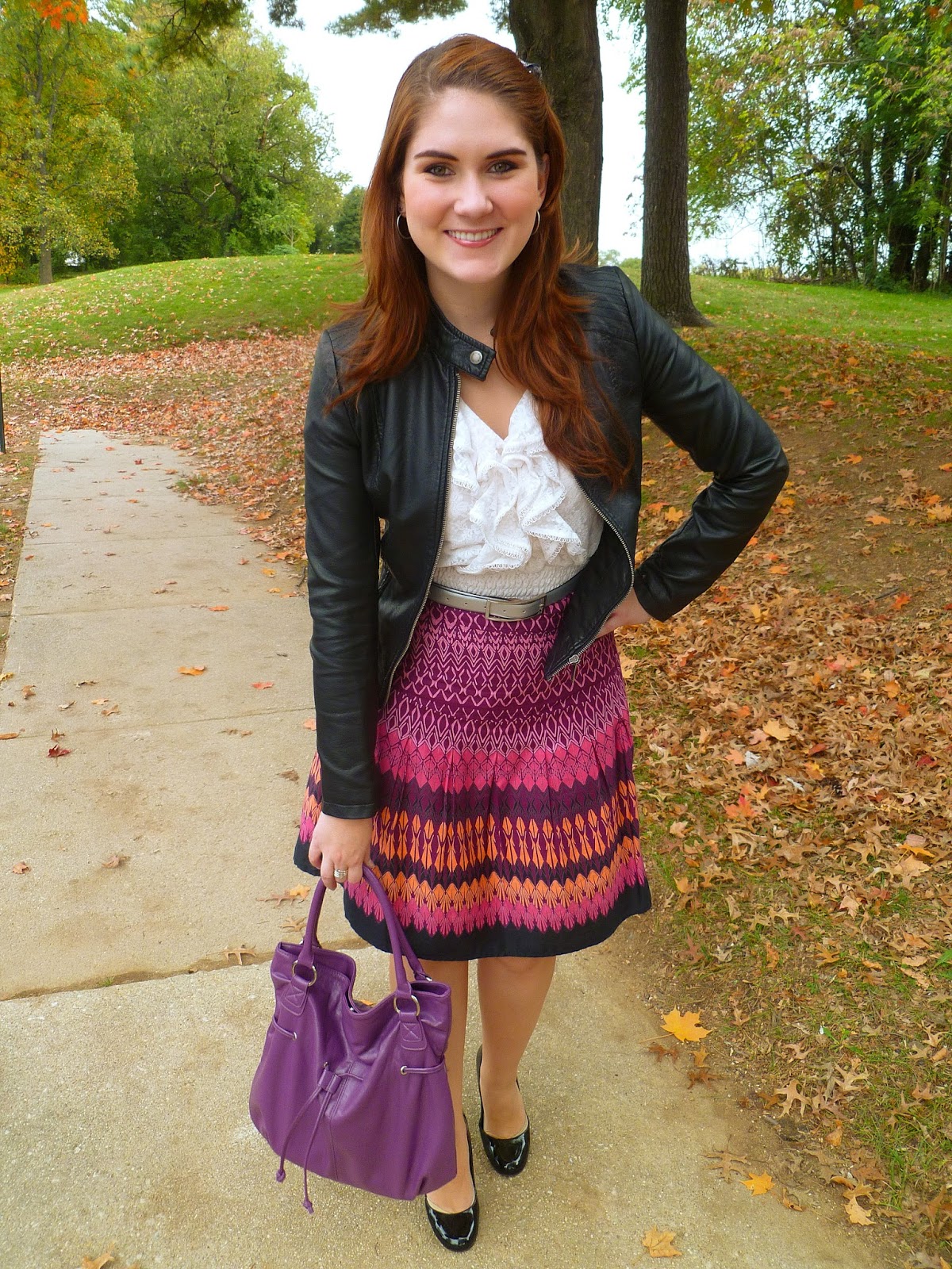 Colorful Fall Outfit