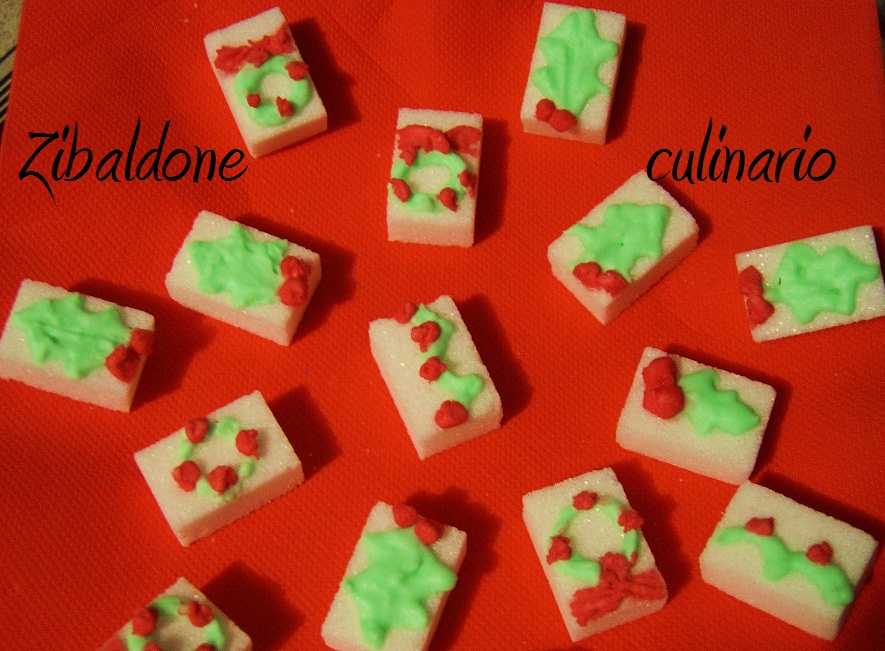Zibaldone Culinario Zollette Di Zucchero Decorate