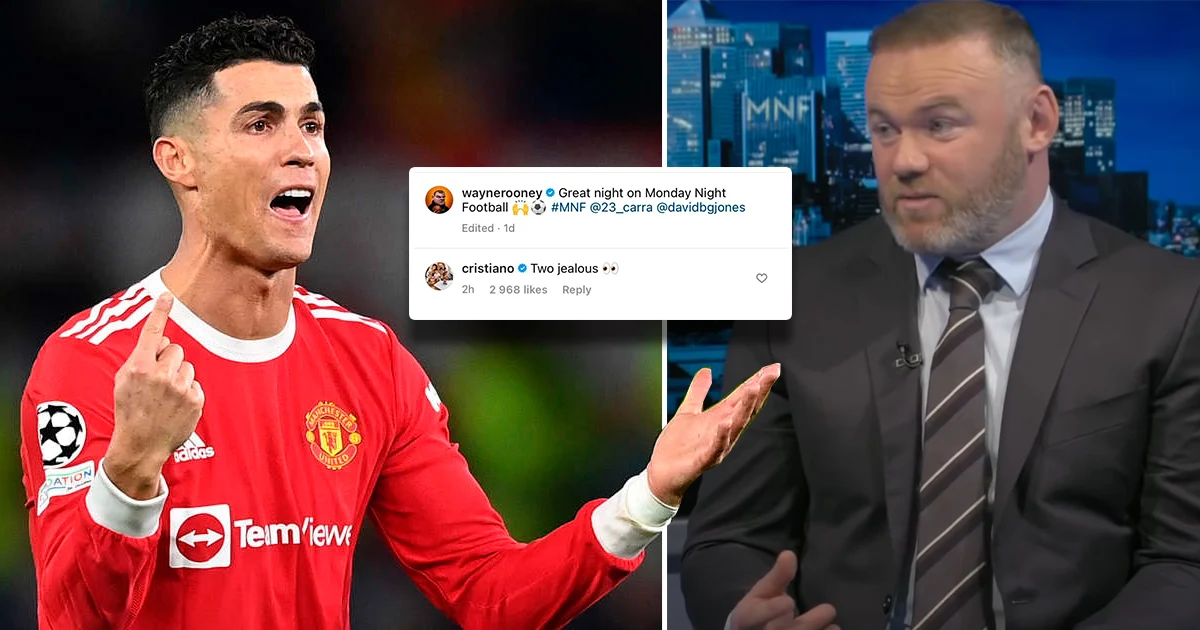 Rooney criticises Man United for signing Ronaldo, Cristiano immediately reacts