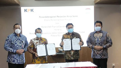 KPK dan Pemprov Sumatera Selatan Kini Bisa Bertukar Data Pengaduan