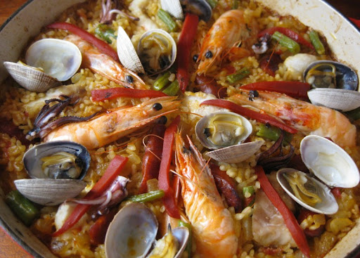 Seafood Paella