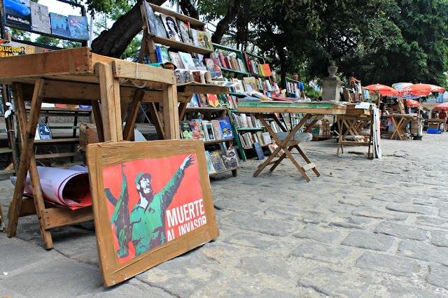 El mercado de libros de la Habana Vieja