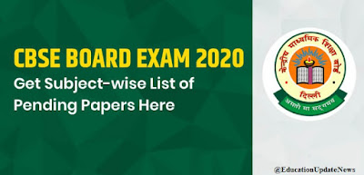 CBSE Board Exam 2020