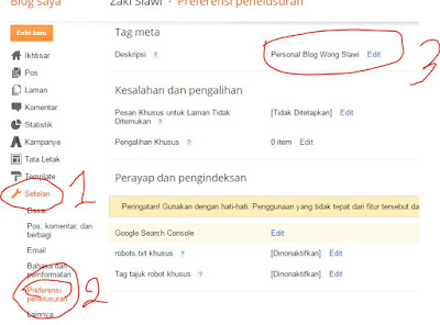 Mengaktifkan Atau Menampilkan Bilah Meta Description Di Sisi Kanan Area Posting