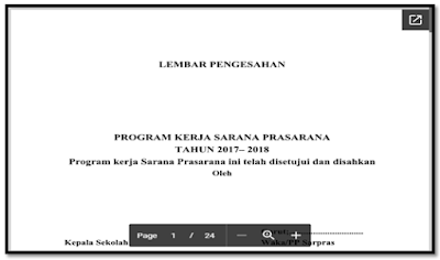 DOWNLOAD PROGRAM KERJA BIDANG SARANA PRASARANA