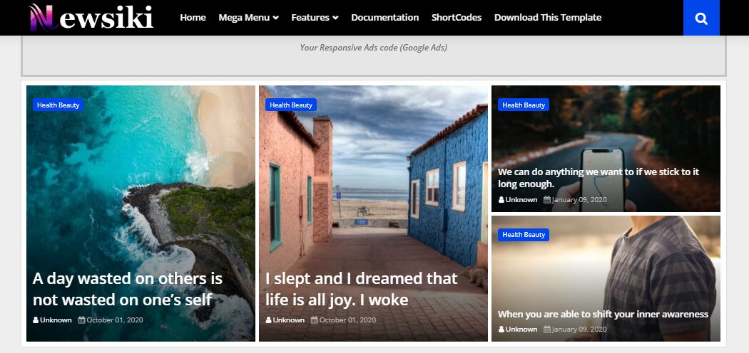 Newsiki Blogger Template Newsiki is a perfect release blogger theme for a news or magazine site with the focus of bringing and operate visitors on site easyly.