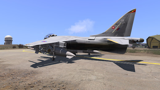 Arma 3用AV-8B Harrier IIアドオンの新外観
