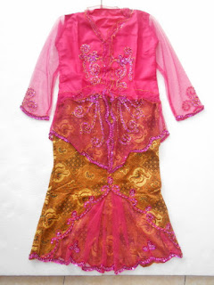 Kebaya Anak Motif Batik 