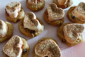 Resep Kue - Marsmallow Peanut Cookies