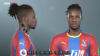 PES 2019 Faces Wilfried Zaha by Prince Hamiz