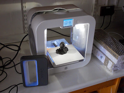 Sense 3D Scanner and Cube 3D Printer