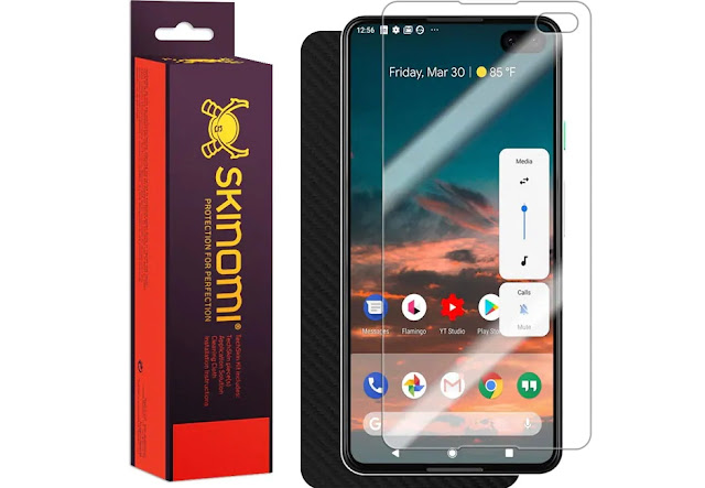 Google Pixel 4's alleged Screen Protector Render Tips Dual Hall Punch selfie Camera