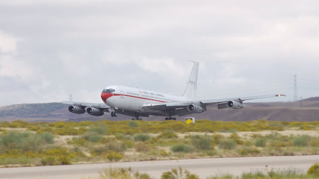 Despedida del B707 del Ejército del Aire