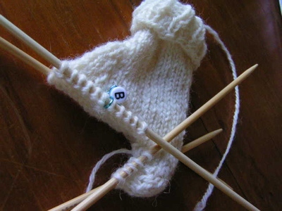 And so the sock, the leraning sock, I'm learning how to knit a sock a new And so the sock, the leraning sock, I'm learning how to knit a sock a new