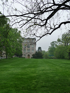 New York Botanical Garden, Bronx NY, green lawn