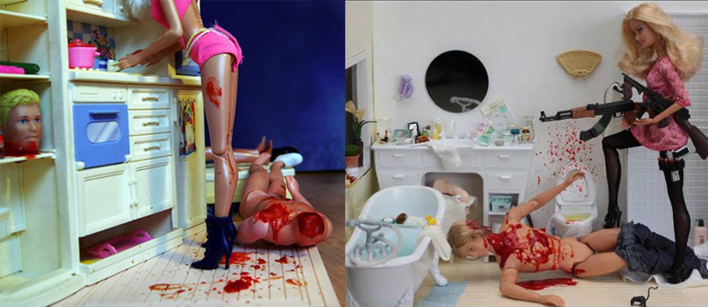 32 Foto Sadis Pembunuhan Yang Dilakukan Boneka Barbie INFORMASI BERITA