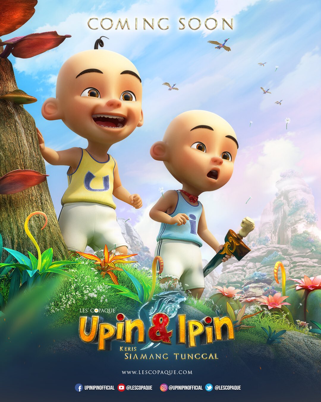 Saksikan Trailer Filem Animasi Upin & Ipin: Keris Siamang ...