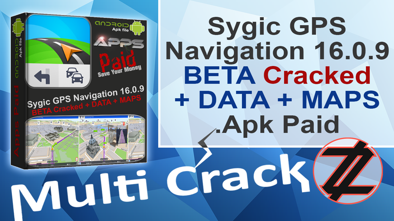 Sygic GPS Navigation 16.0.9 BETA Cracked + DATA + MAPS 