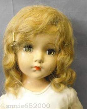 Arranbee composition doll marked R & B