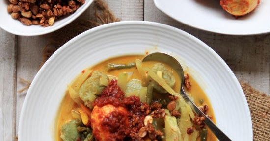 Resep Lontong Sayur Dengan Telur Balado Just Try Taste