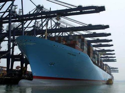 Largest container ship in the world - Maersk Line