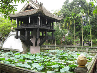 The story of One-Pillar Pagoda, Hanoi, Vietnam