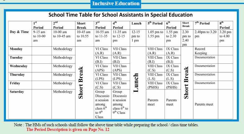 AP High Schools Academic Calendar 2023-24 - TIME TABLE DOWNLOAD