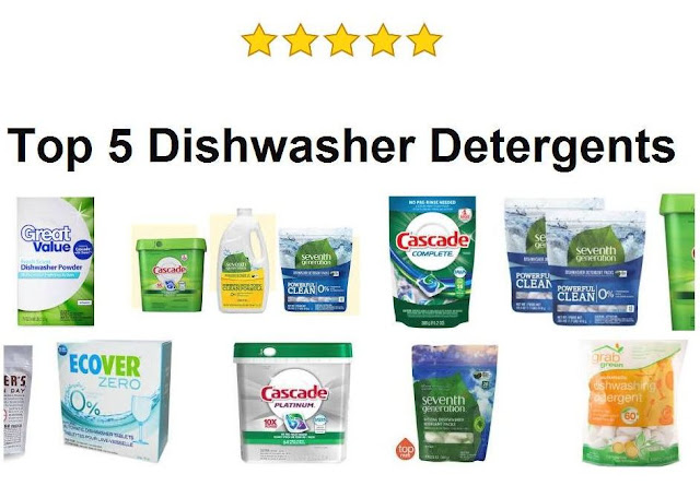 Dishwasher Detergents Review - Top 5 detergents