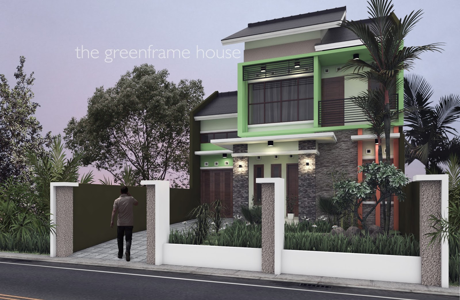 The Greenframe House