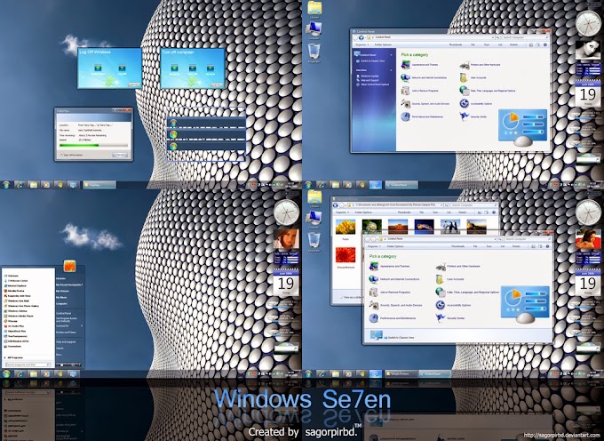 Windows Se7en with Superbar for XP Free Download