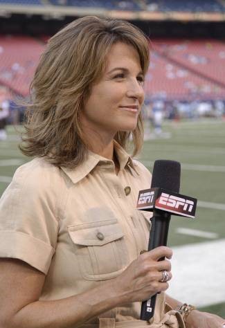  Suzy Kolber but it actually took place all the way back in Week One
