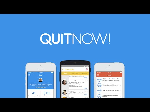 quitnow una aplicación para dejar de fumar