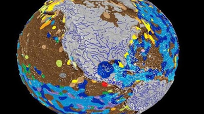 Crean el primer mapa digital del fondo marino de la Tierra