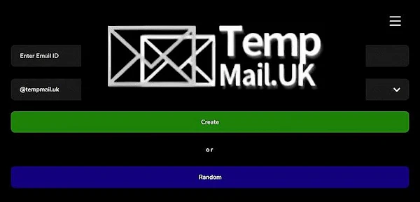 TempMail.UK 免費臨時電子信箱