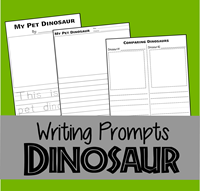 Dinosaur  Writing Prompts